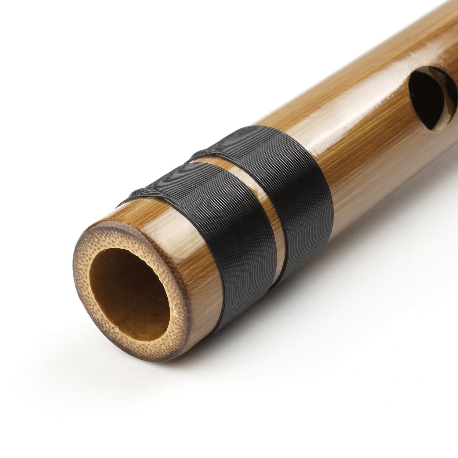 Japanese Shinobue Flute 7/8 Hon Handmade Bamboo Flute Musical Instrument (8hon)