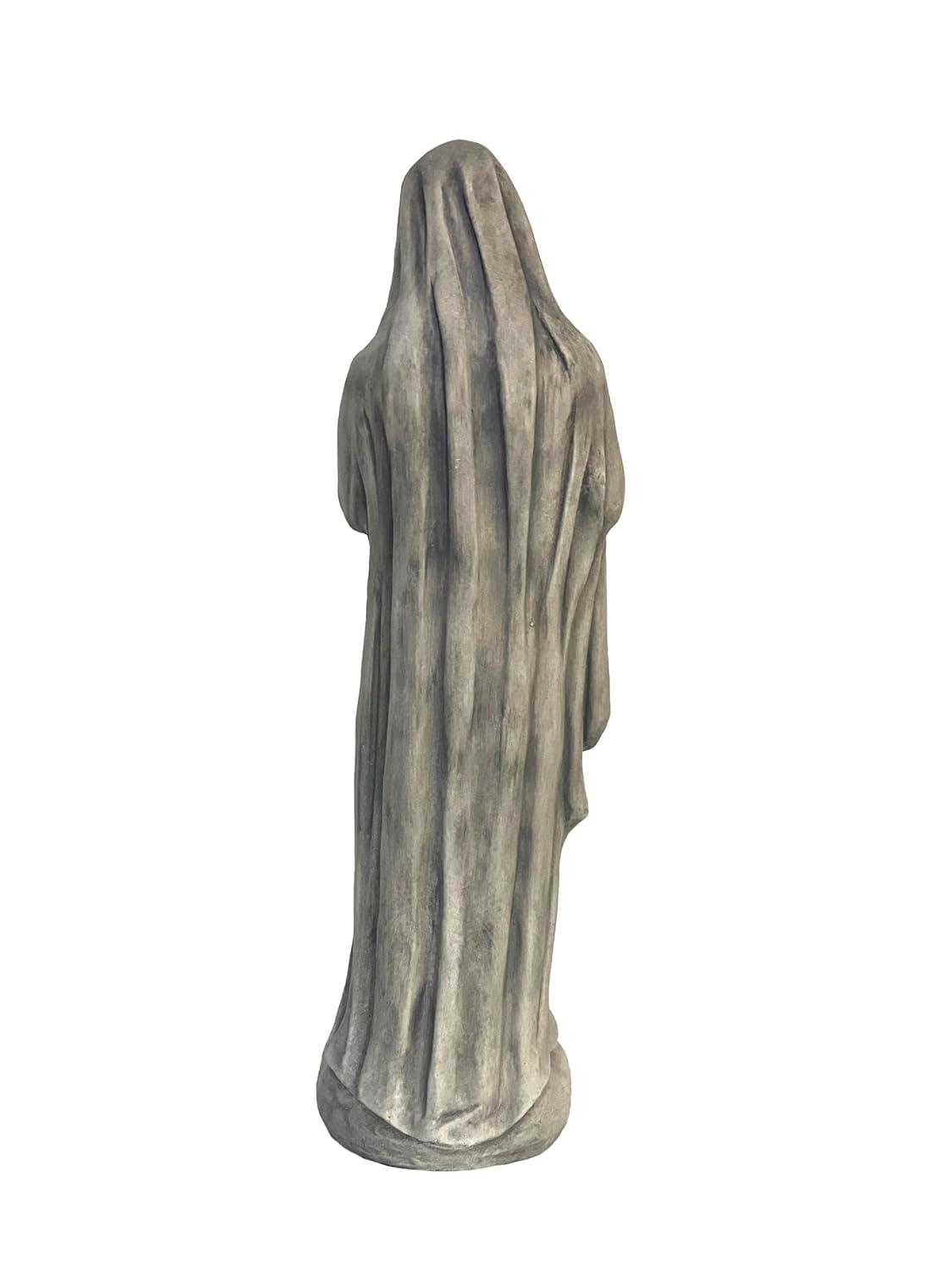 Galt International Virgin Mary Praying Blessed Mother Garden Statue 32" Religious Resin Statue Holy Queen of Heaven
