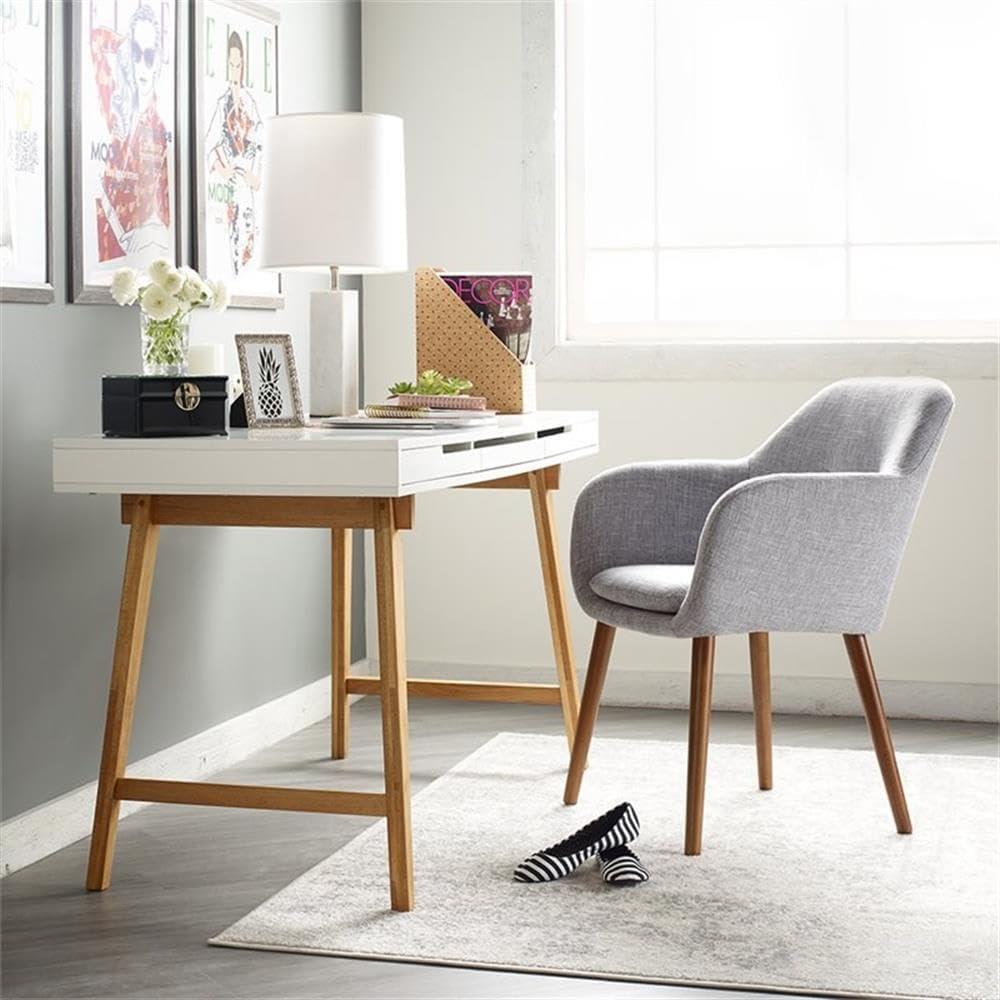 Adore Decor Roux Mid-Century Accent Chair for Home Office or Living Room