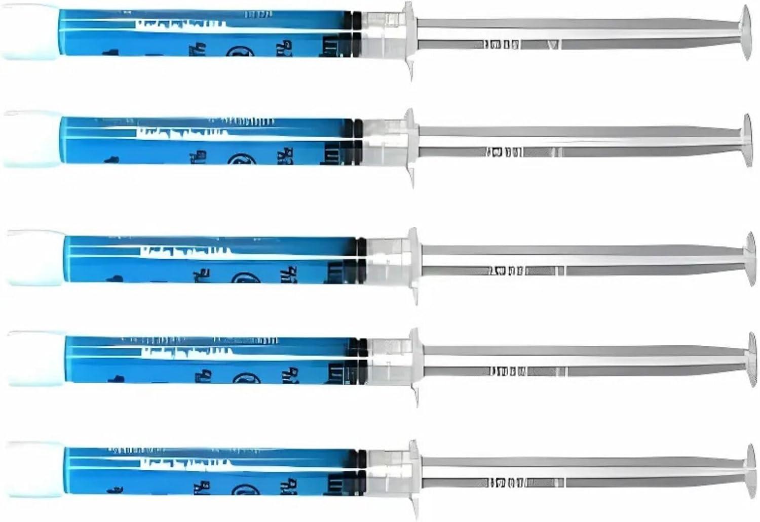 Remineralization Gel - 5 Syringes of Gel. Remineralizing and Reduces Teeth Sensitivity After Teeth Whitening Treatment