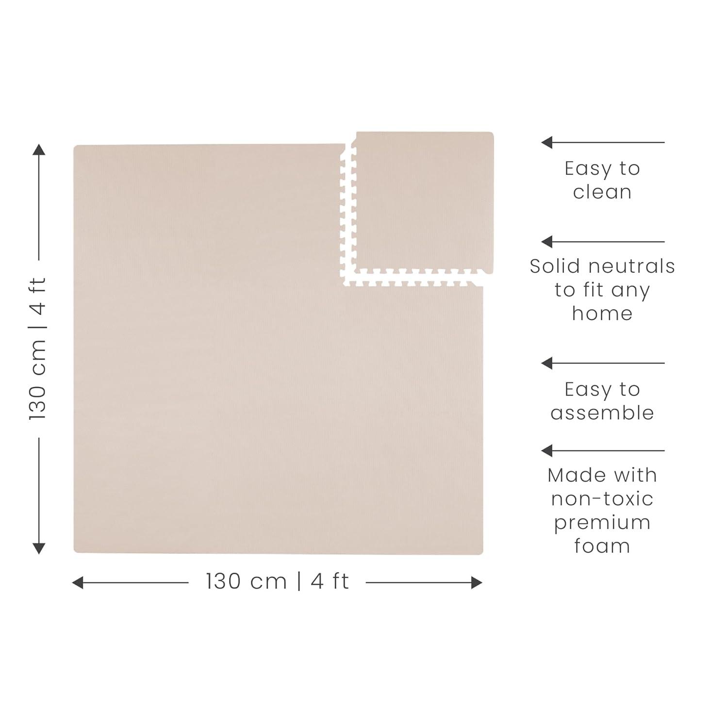 Toddlekind Classic Foam Puzzle Playmat - Clay