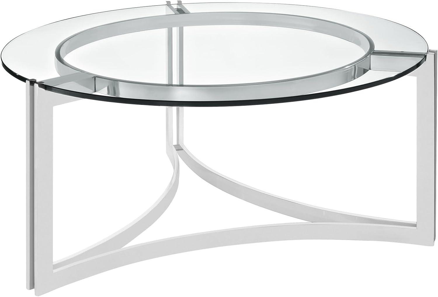 Signet Stainless Steel Coffee Table by Modway