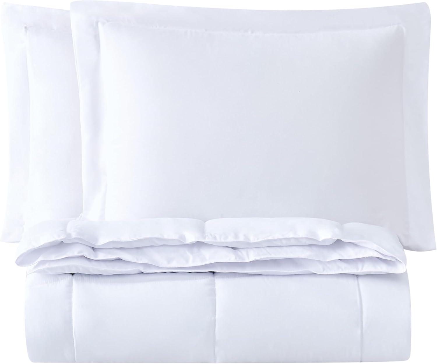 Truly Soft Everyday Baffle Box Stitch Comforter Set