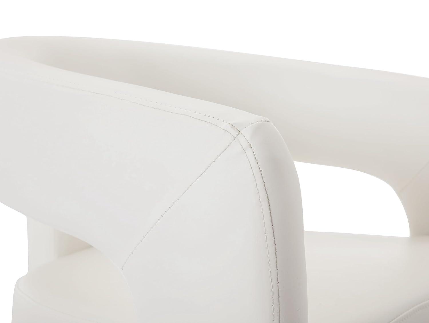 wahson office chair Modern Upholstered Barrel Dining Chairs (Set of 2)