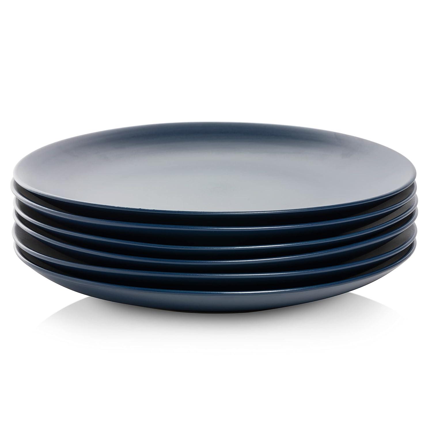 Wazee Matte 10.5" Dinner Plate (Set of 6)