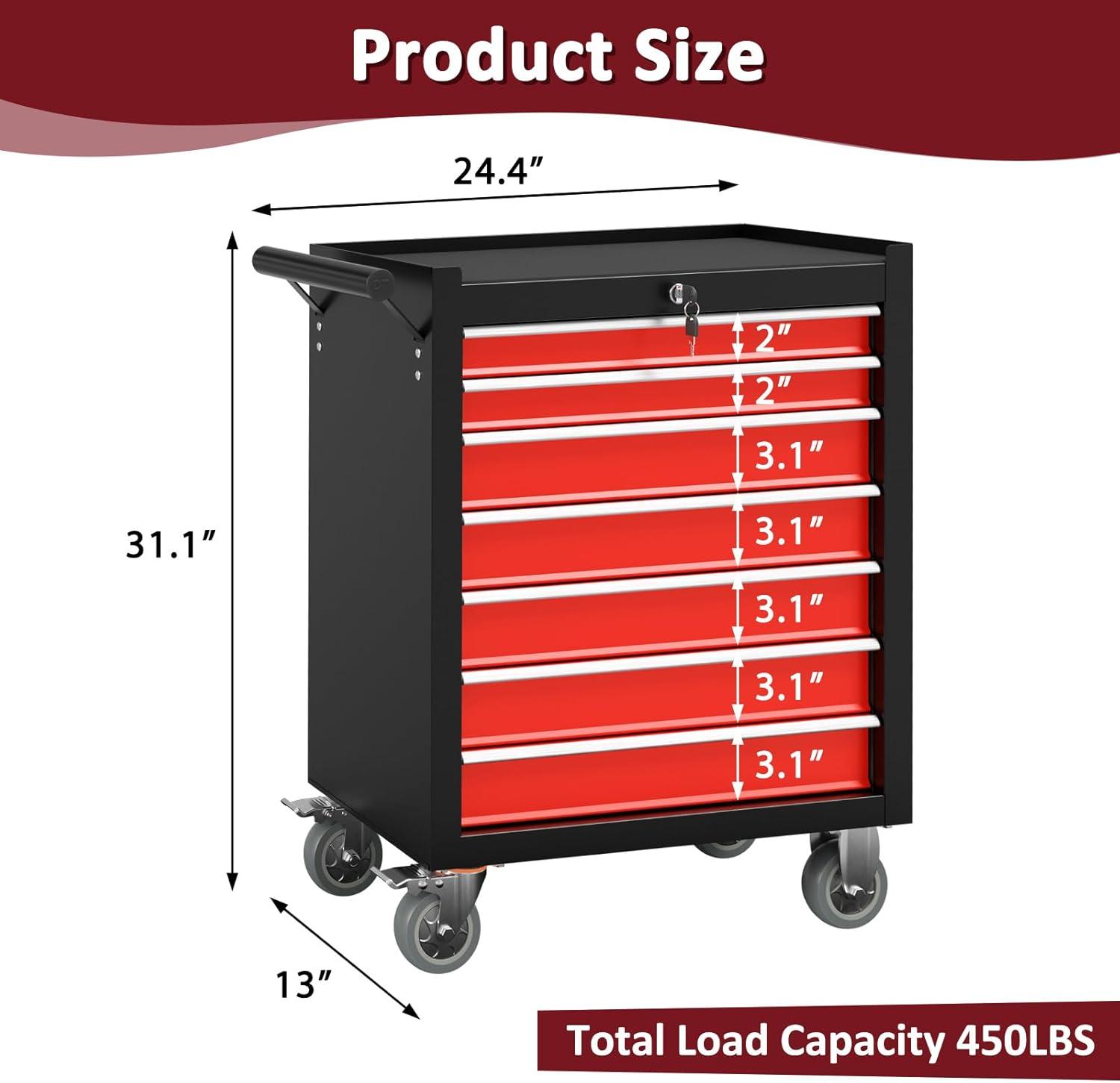 17 Stories 7-Drawers Tool Chest