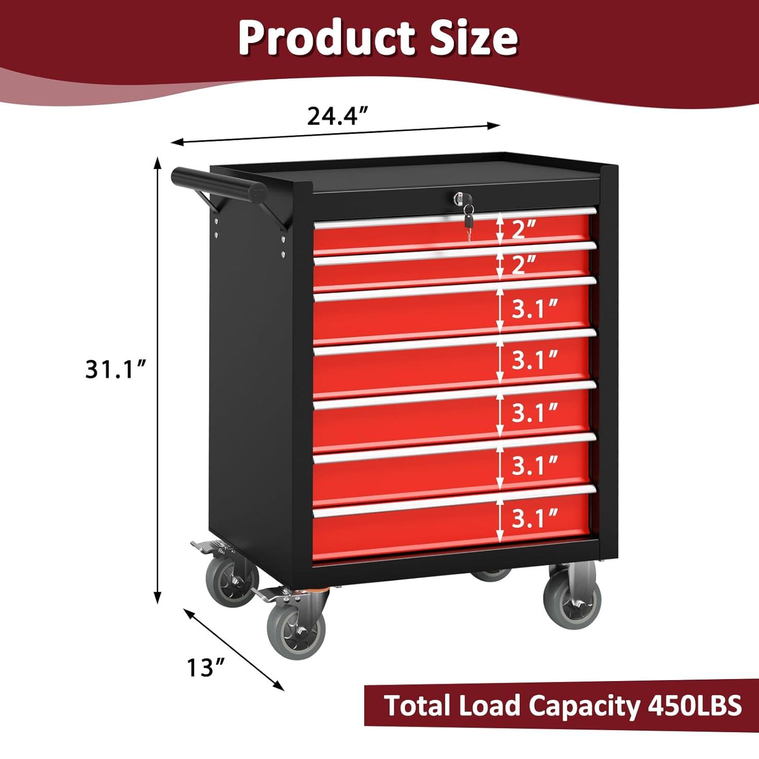 17 Stories 7-Drawers Tool Chest