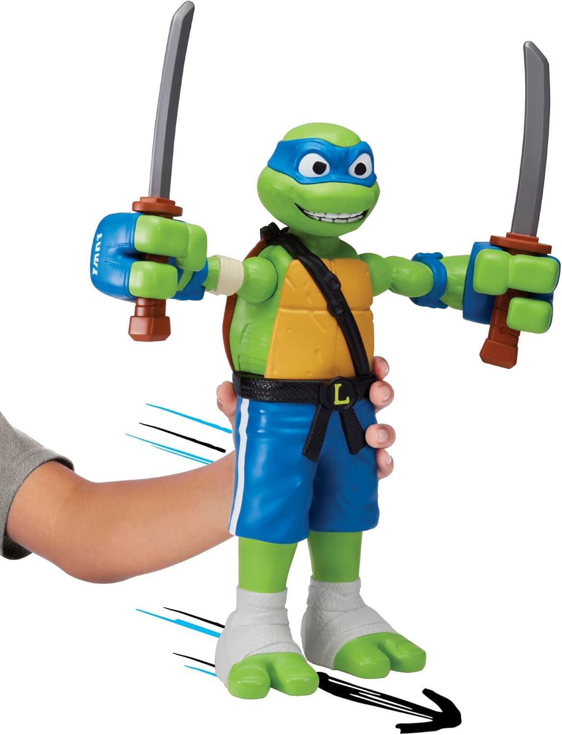 Teenage Mutant Ninja Turtles Leonardo Roll-N-Punch Giant Action Figure