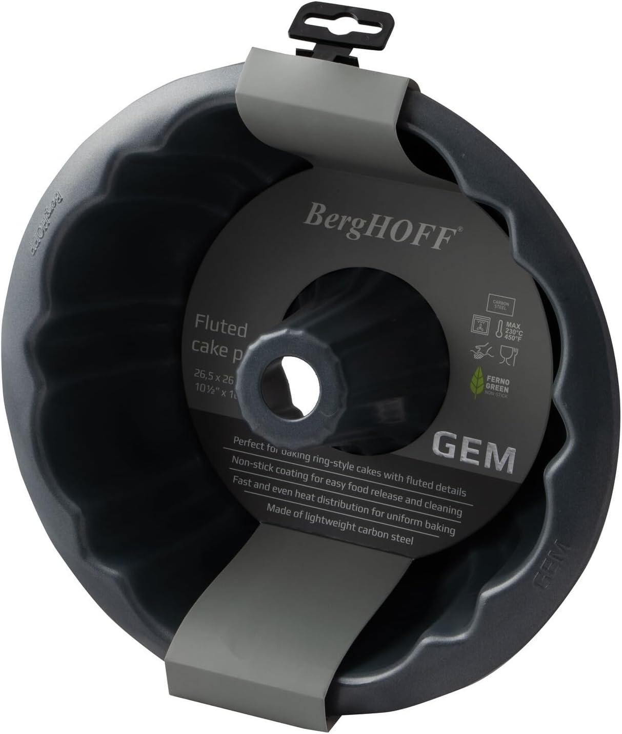 BergHOFF BergHOFF Gem Non-Stick Carbon Steel Fluted Bundt Pan