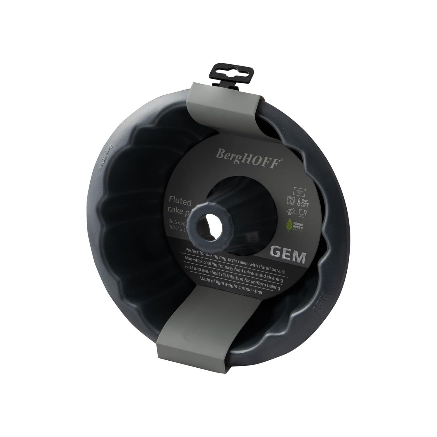 BergHOFF BergHOFF Gem Non-Stick Carbon Steel Fluted Bundt Pan