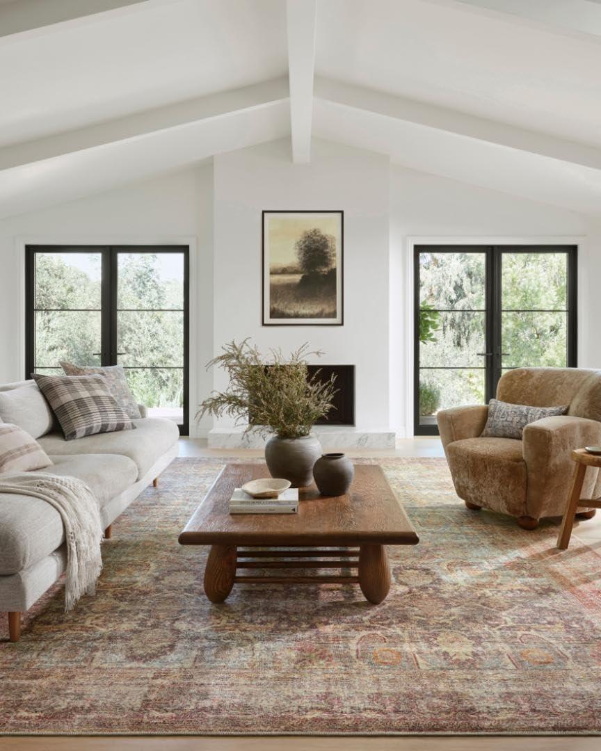 Amber Lewis x Loloi Georgie Jade / Sunset Area Rug