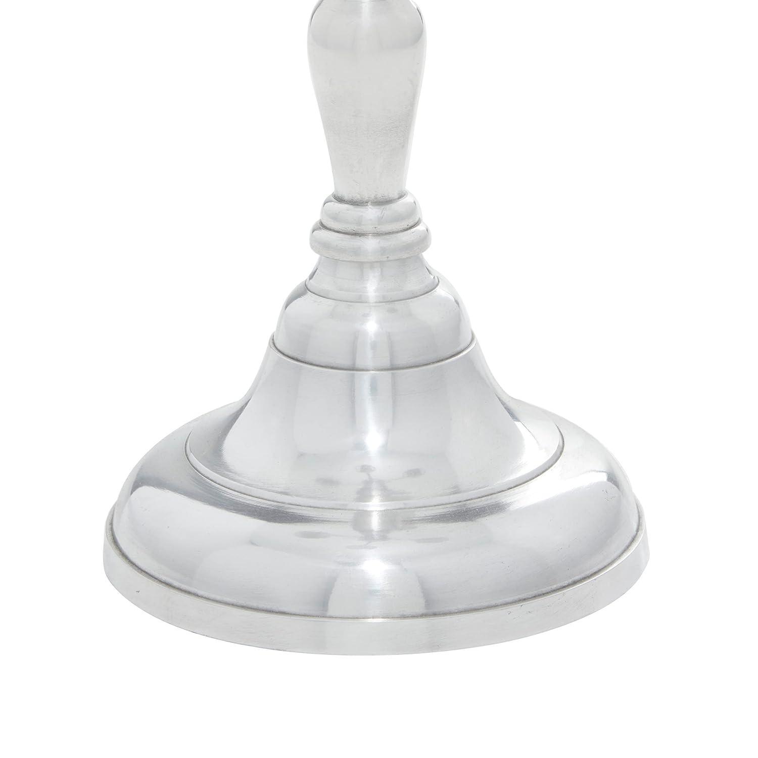 DecMode 5 Holder Silver Aluminum Metal Candelabra