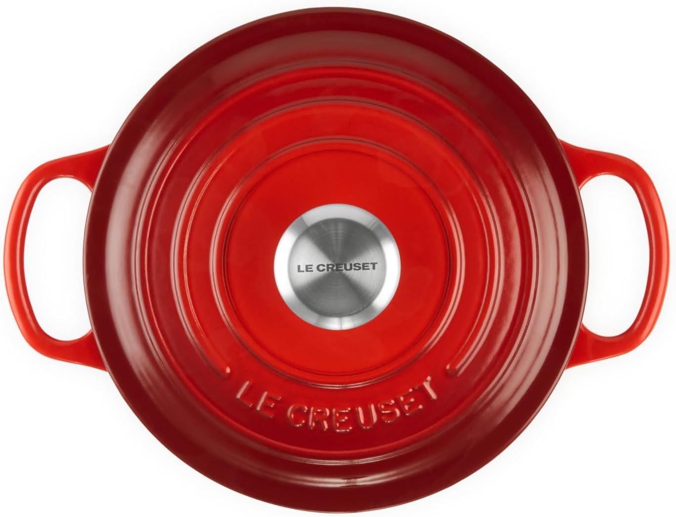 Cerise Enameled Cast Iron 2-Quart Dutch Oven