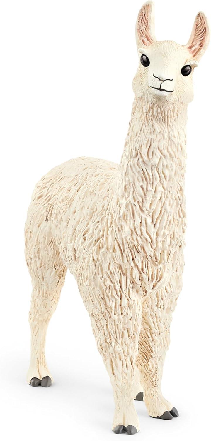 Schleich Farm World 5-Piece Farm Animal Toy Set Including Cute Llama, Rabbit, Sheep, Hen and Goose Animal Toys for Easter Baskets