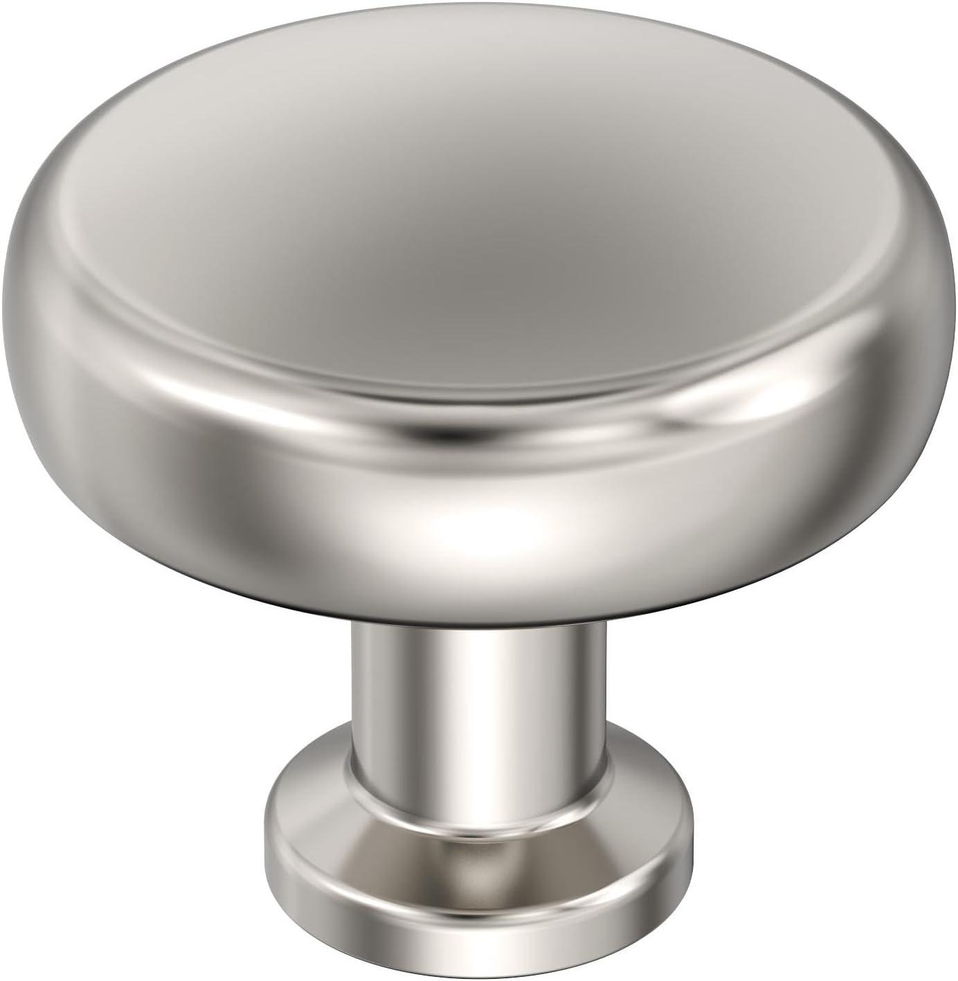 Amerock Factor Cabinet or Drawer Knob, 1-1/4 inch (32mm) Diameter