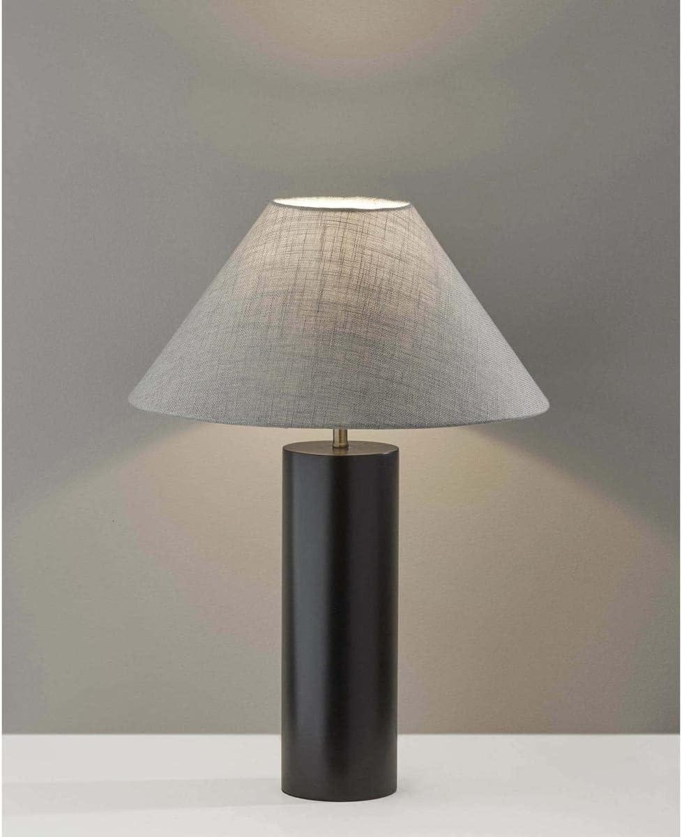 Martin Table Lamp Black - Adesso: Modern Nightstand Light, UL Listed, No Assembly Required