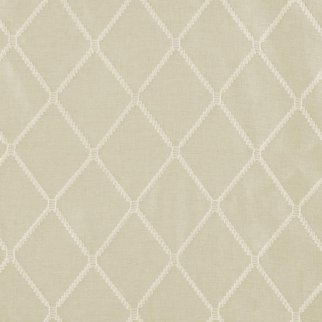 Madison Park Irina Solid Sheer Embroidered Single Window Scarf & Reviews | Wayfair