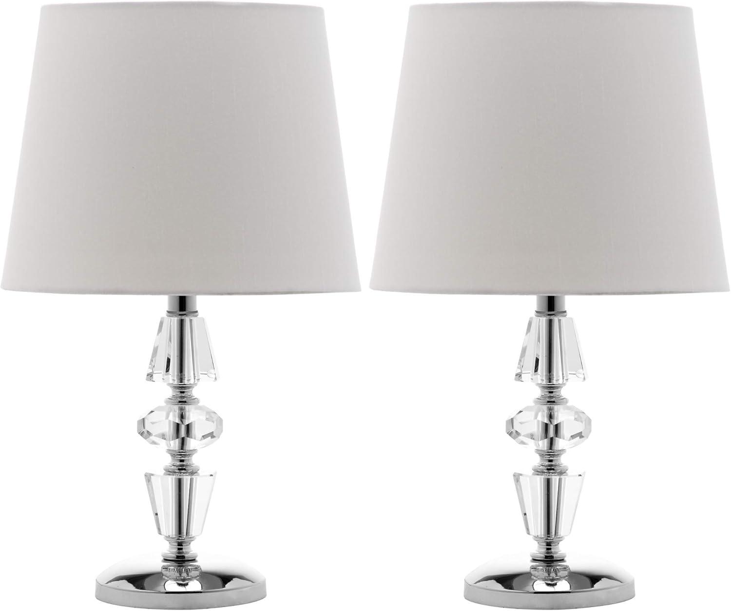 Crescendo Tiered Crystal Lamp (Set of 2) - Safavieh