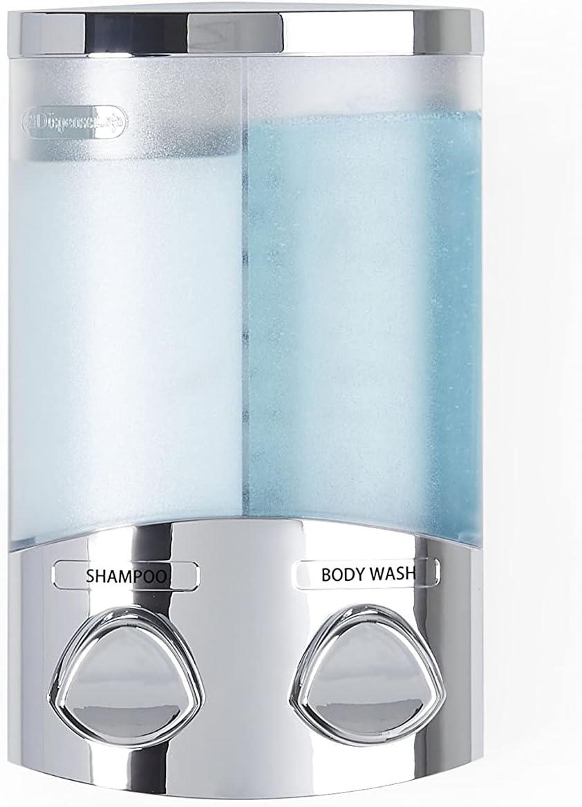 Better Living Products  EURO DUO Soap and Shower Dispenser Chrome