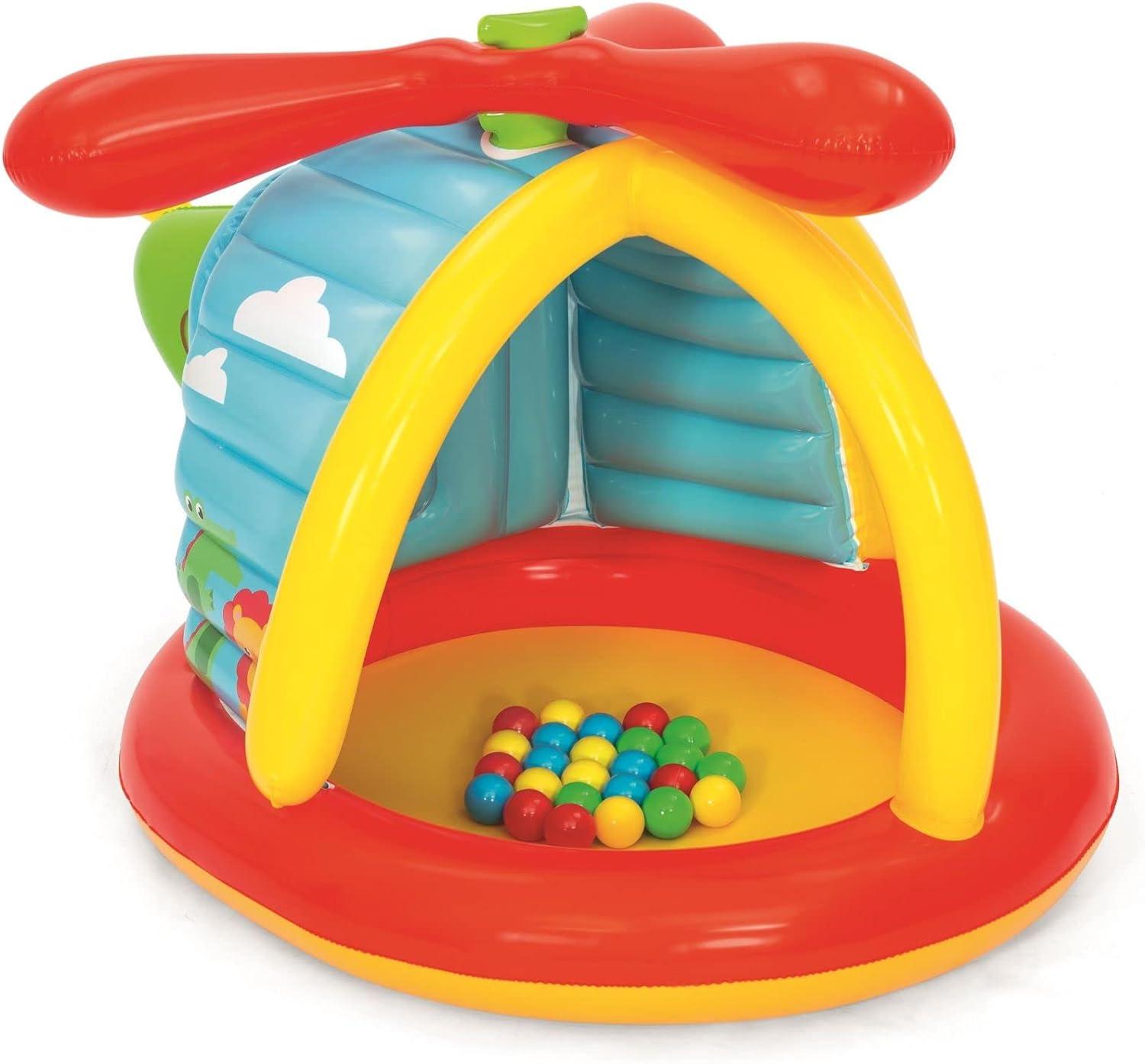 Fisher-Price Helicopter Ball Pit with 25 Play Balls, Ages 2+