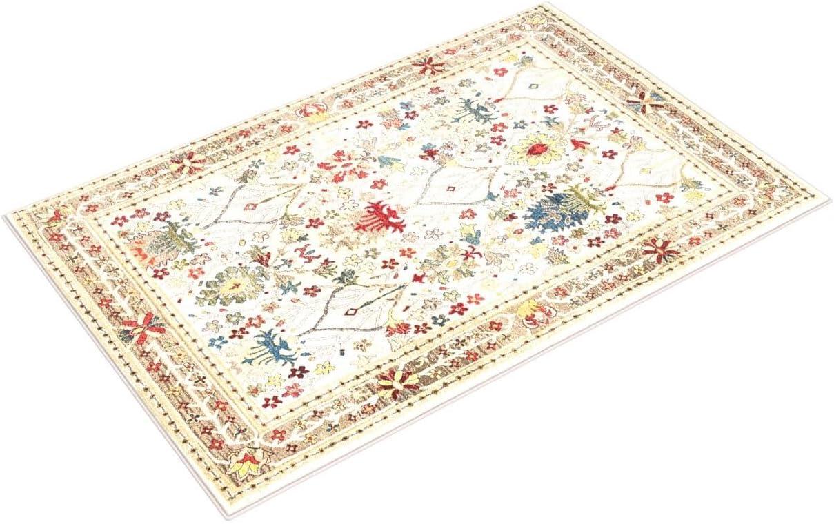 Neola Multicolor Traditional Polypropylene Area Rug 2'7" x 4'11"