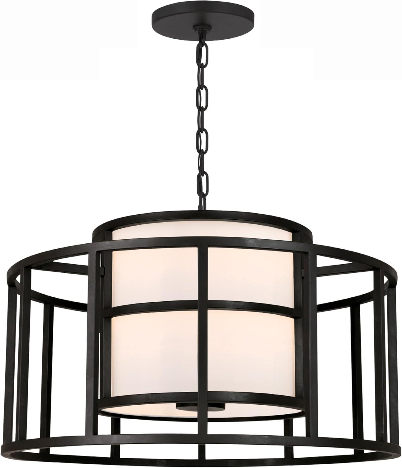 Crystorama Lighting - Five Light Chandelier - Chandelier - Hulton - Five Light