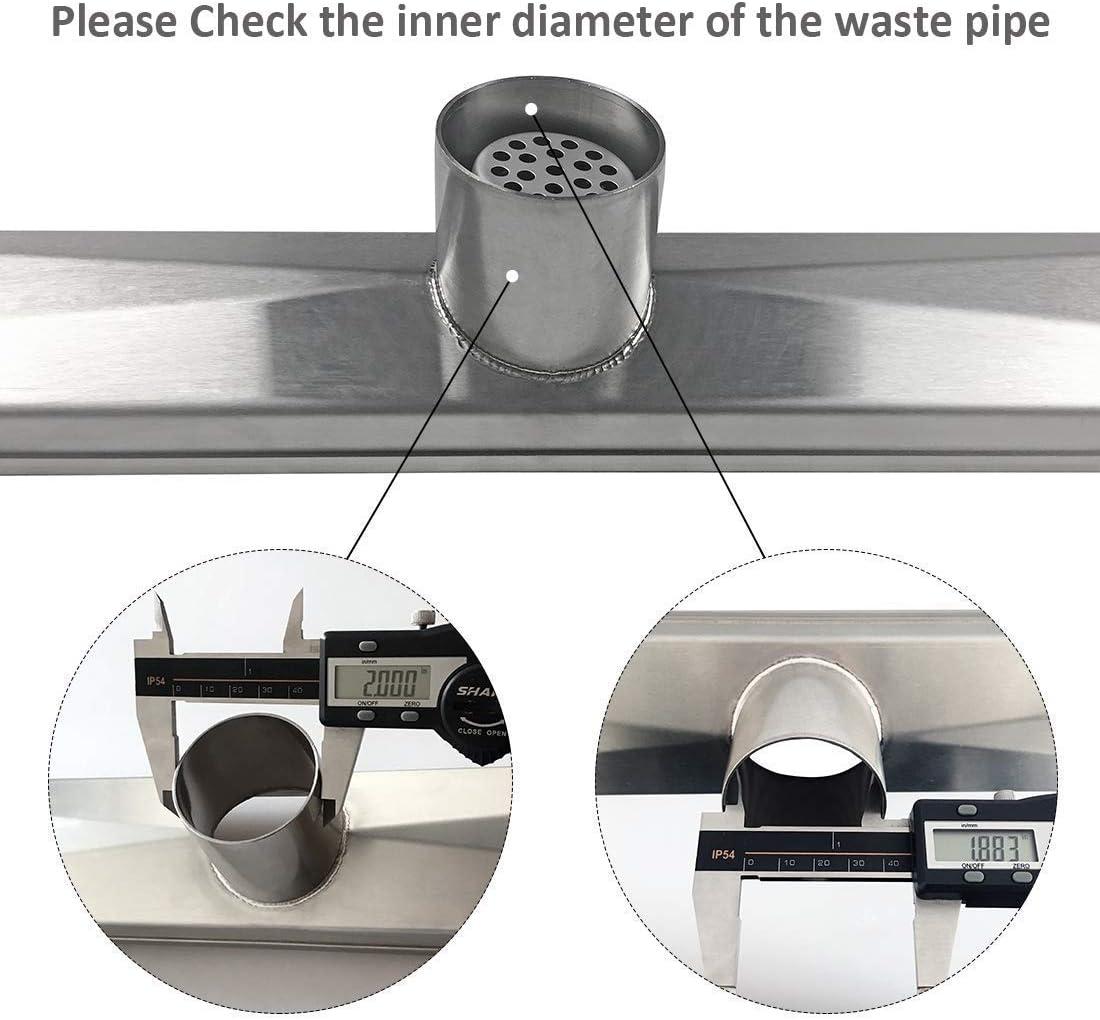 Neodrain 32-Inch Linear Shower Drain Stainless Steel