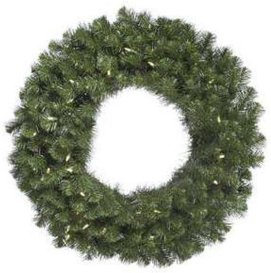 Vickerman Artificial Douglas Fir Wreath Dura-Lit