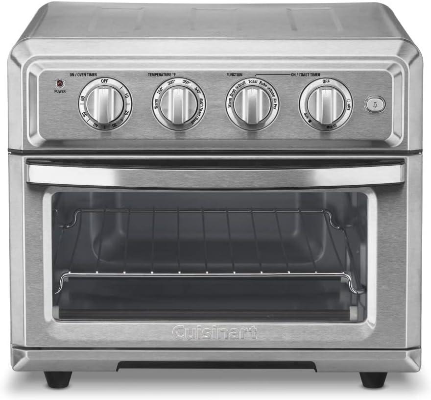 Stainless Steel 6-Slice Air Fryer Convection Toaster Oven