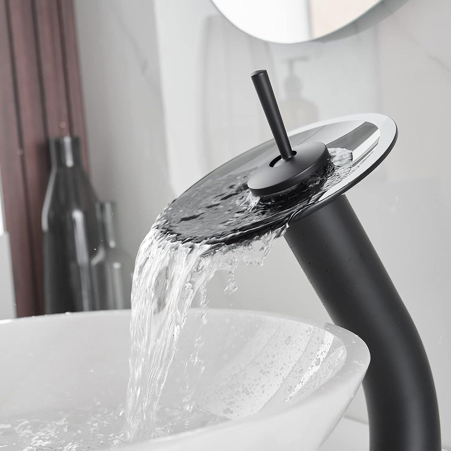 Waterfall Vessel Bathroom Faucet