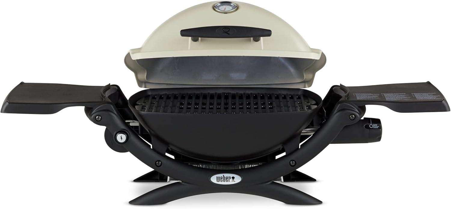 Weber Q1200 Gas Grill, Titanium