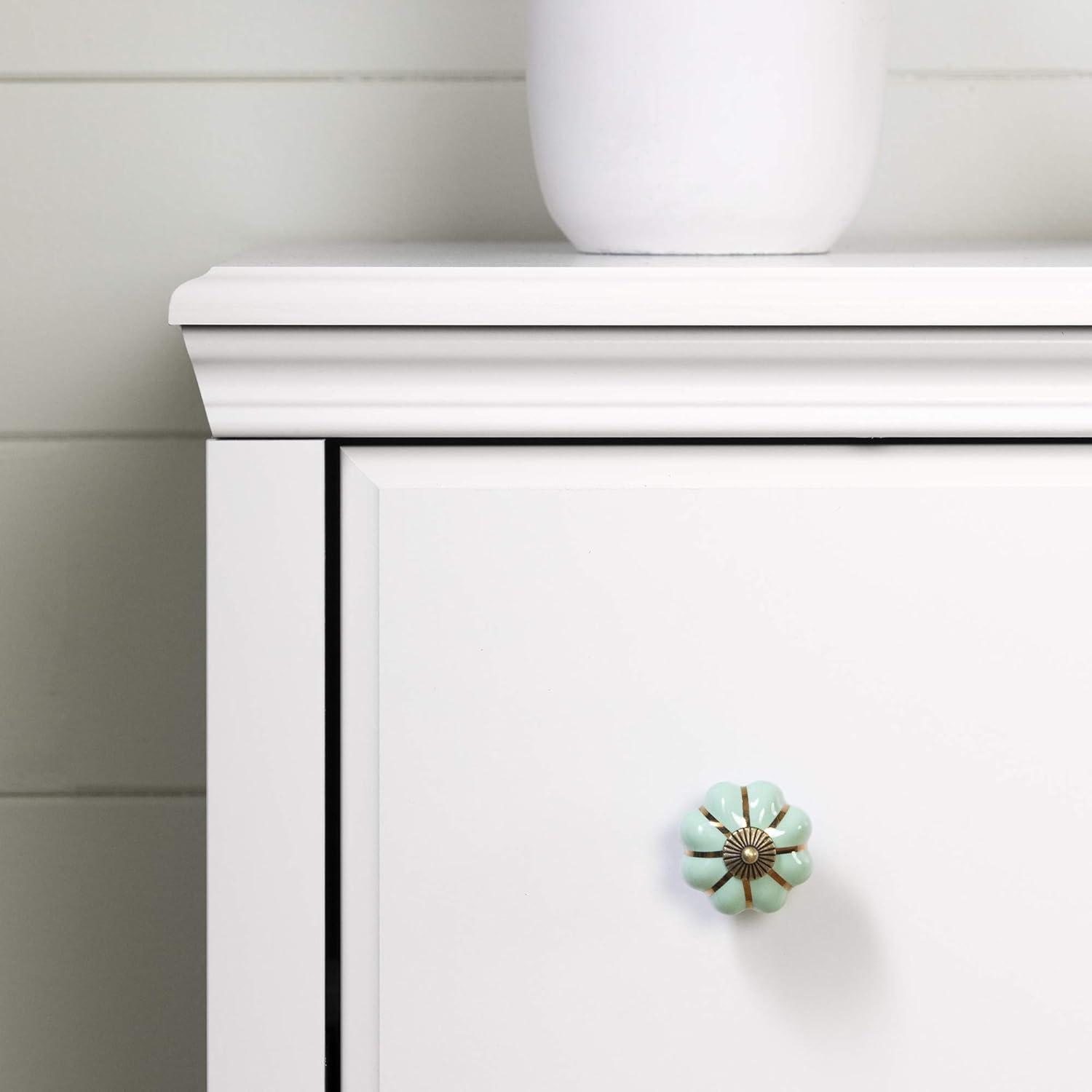 South Shore Cotton Candy 3-Drawer Dresser with Baskets