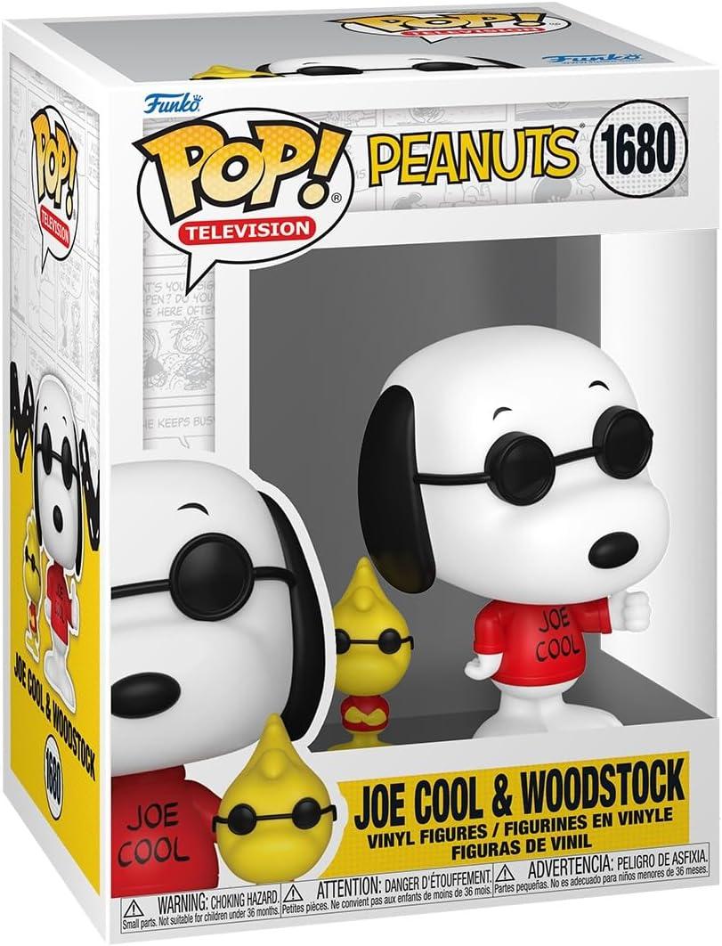 Funko POP! & Buddy: Peanuts S7 Joe Cool with Woodstock Figure