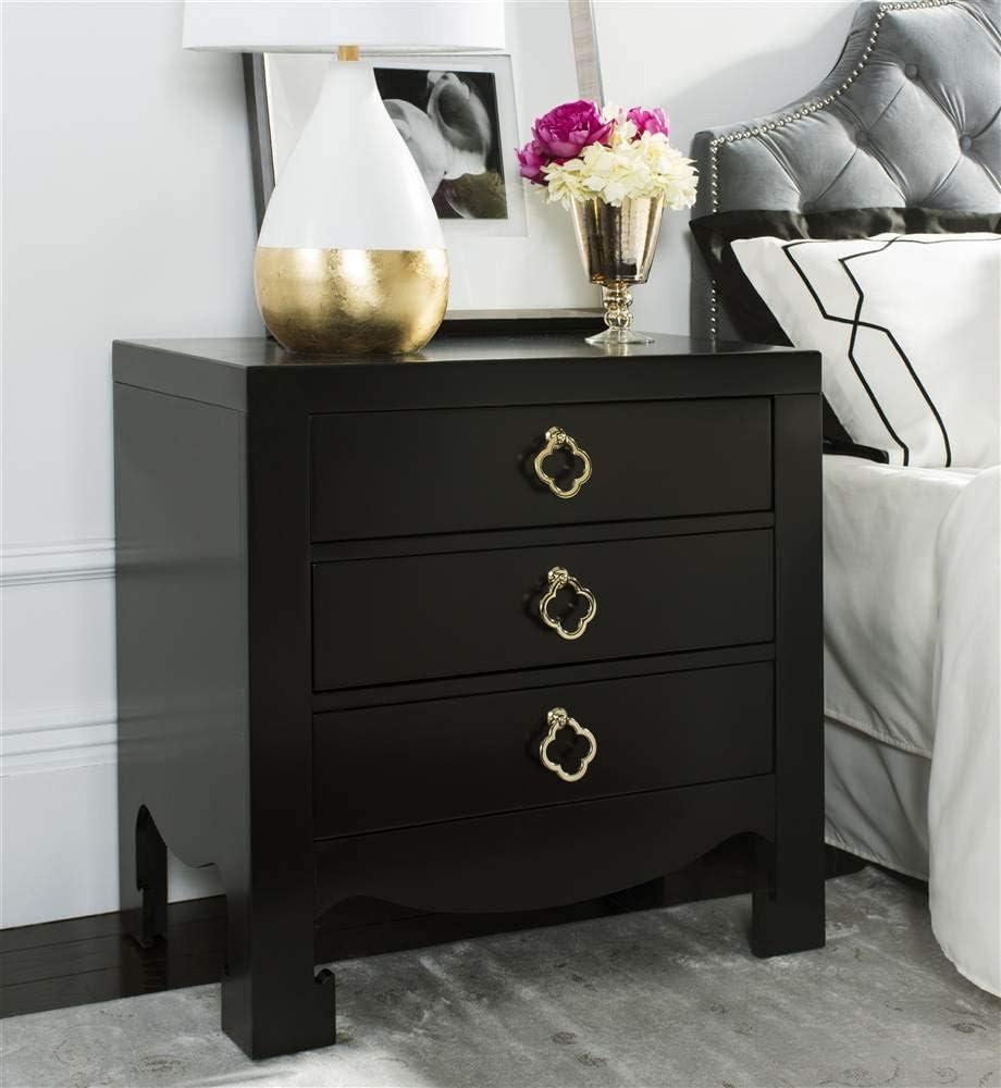 Nero 3 Drawer Nightstand  - Safavieh