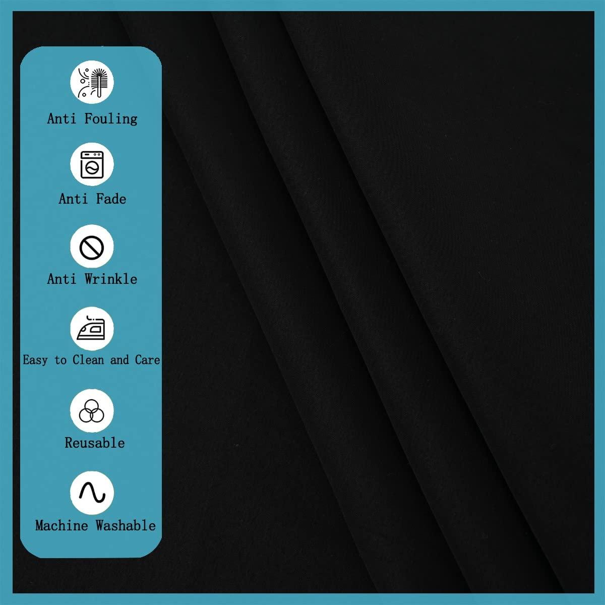 10 Pack Beige Tablecloth 60x102 inch Polyester Fabric Tablecloths for 6 Foot Rectangle Tables Wrinkle Resistant Linen Tablecloth Washable Table Covers for Party Wedding Events and Camping