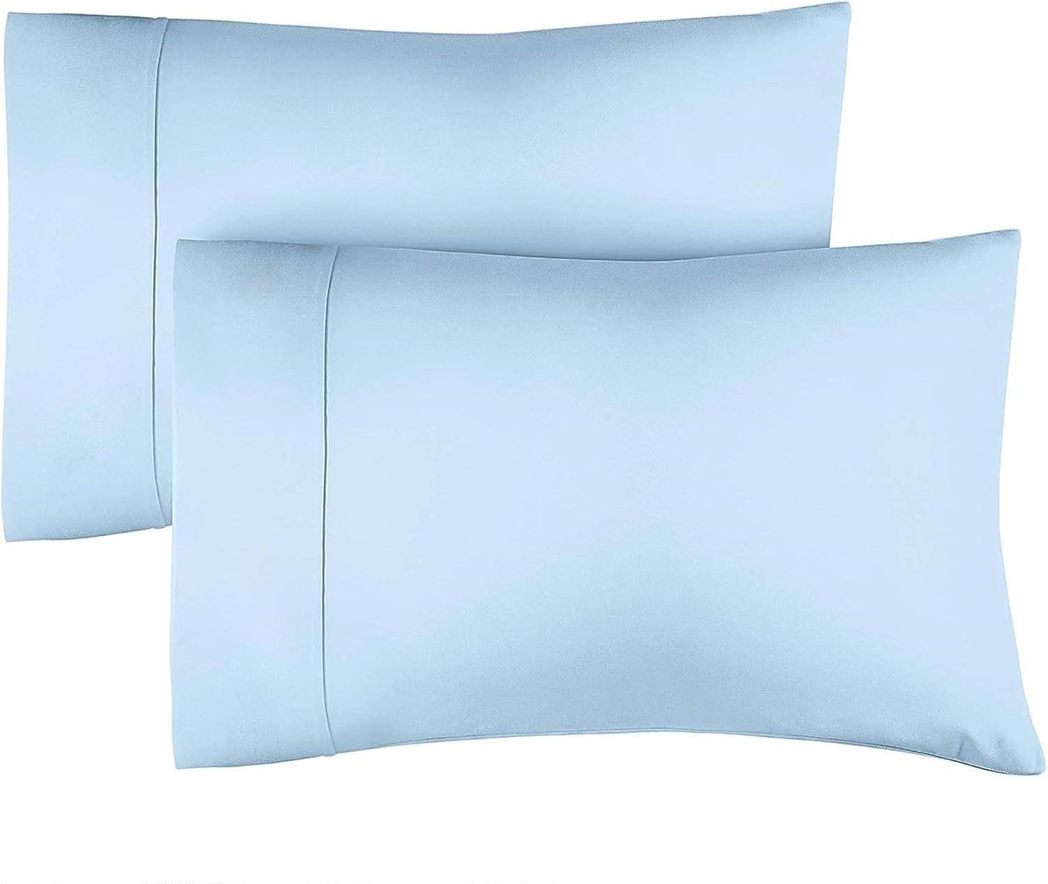 CGK Linens Hotel Quality 400 Tread count 100% Cotton Pillowcase Covers - Set of 2