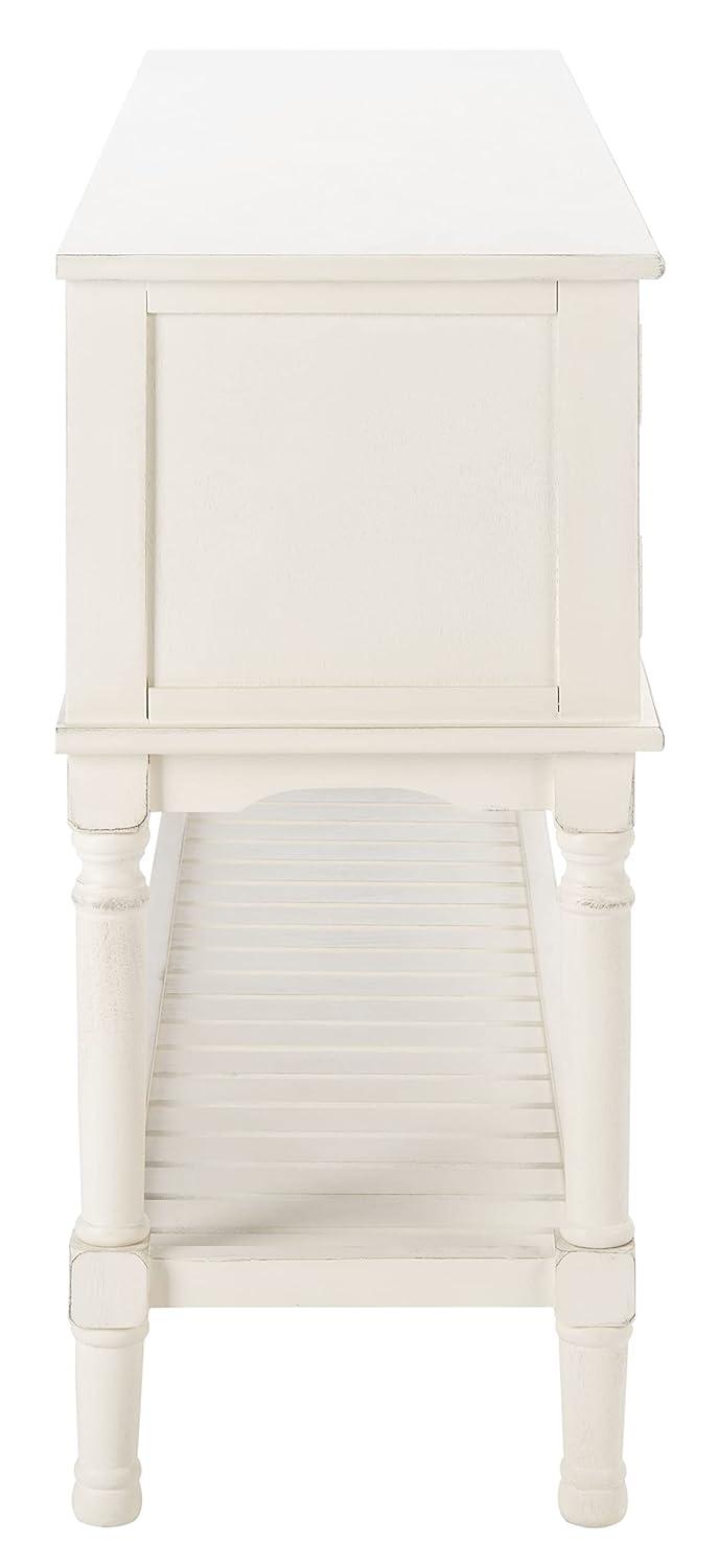 Tate 2 Drawer 2 Door Console Table - CNS5722A - Off-White - Safavieh