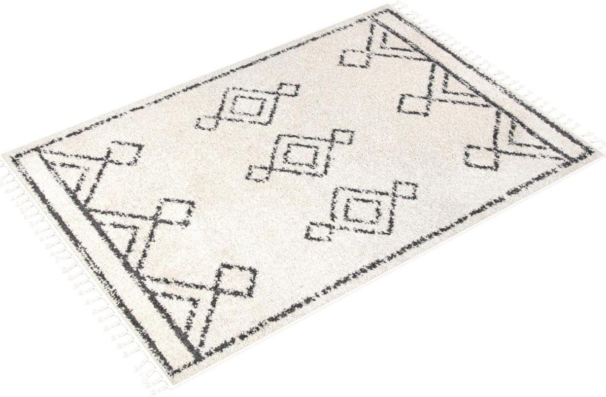 Nuloom Mackie Moroccan Diamond Tassel Indoor Area Rug