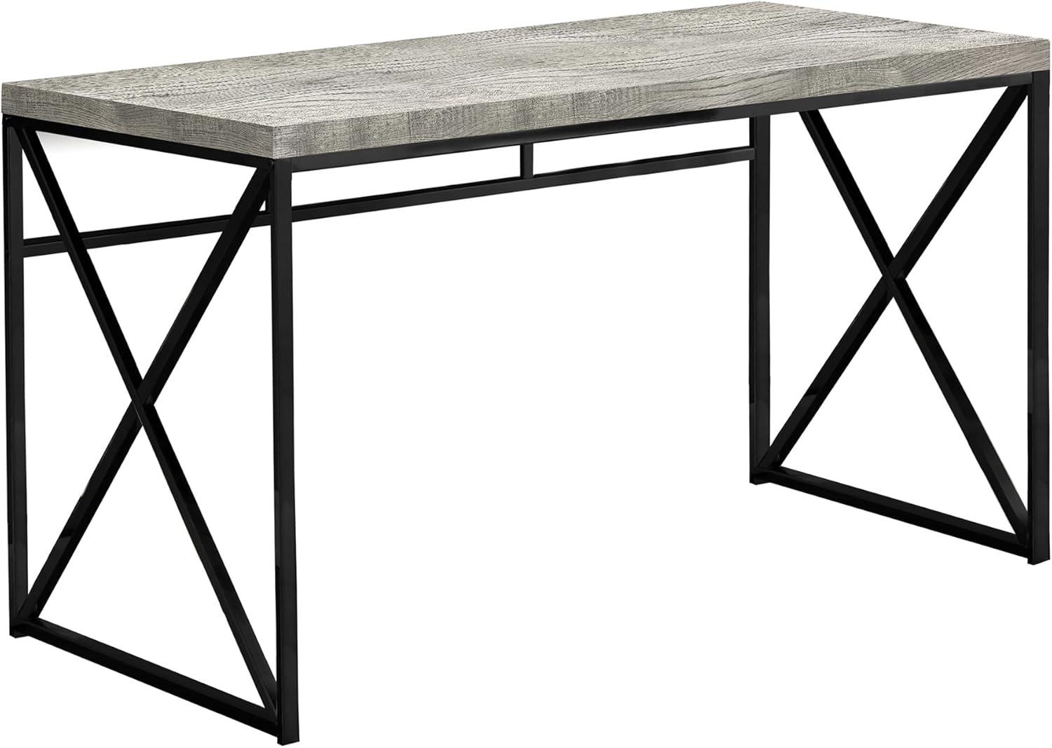 Monarch Specialties Computer Desk, Contemporary Home & Office Desk, Scratch-Resistant, 48” L