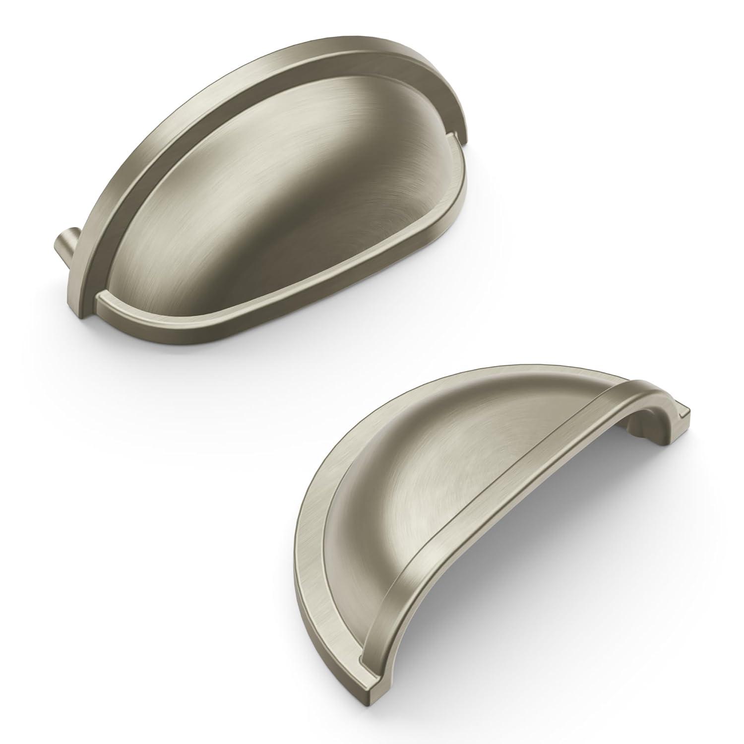 Williamsburg Kitchen Cabinet Handles, Solid Core Drawer Pulls for Cabinet Doors, 3"