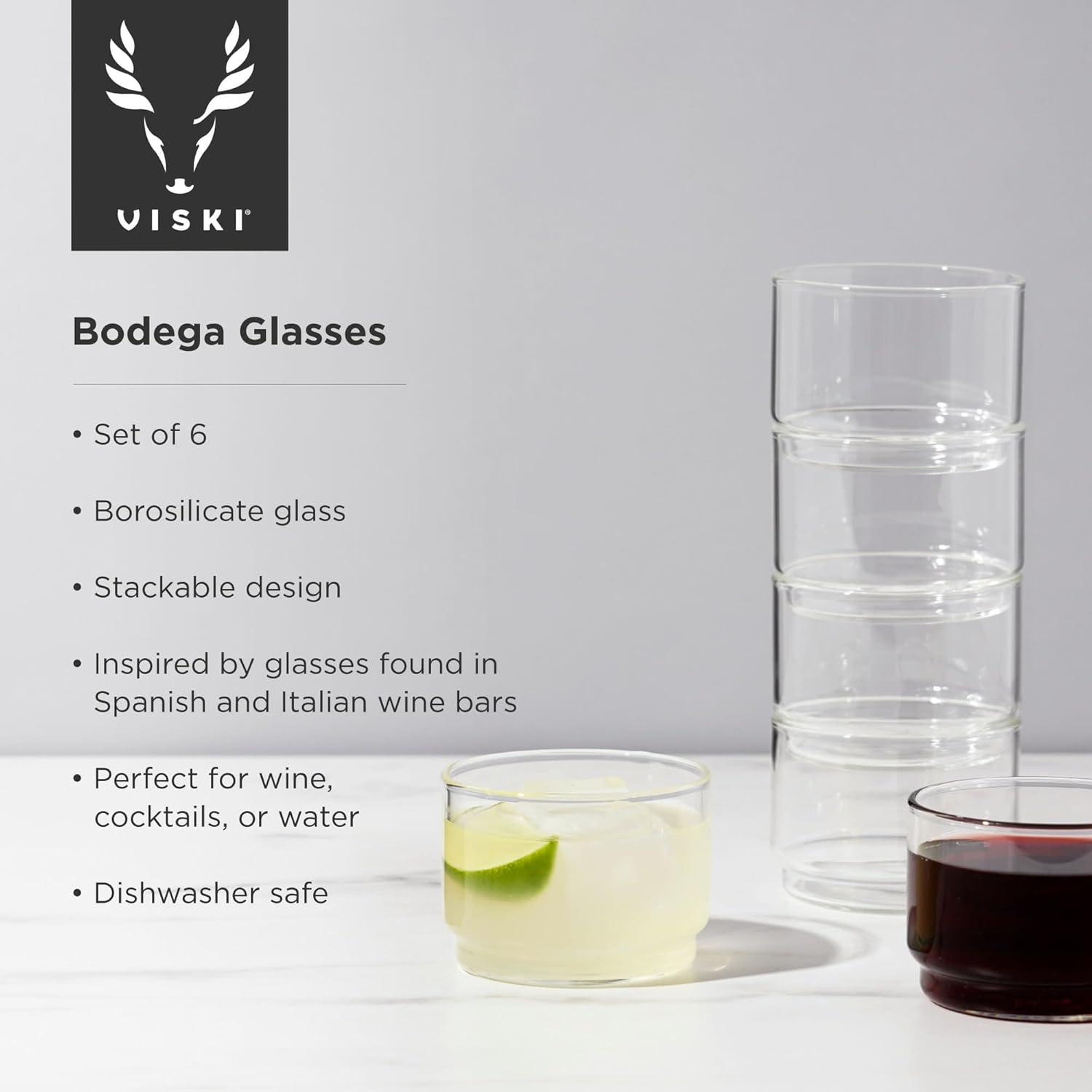 Viski Bodega Glasses (Set of 6)