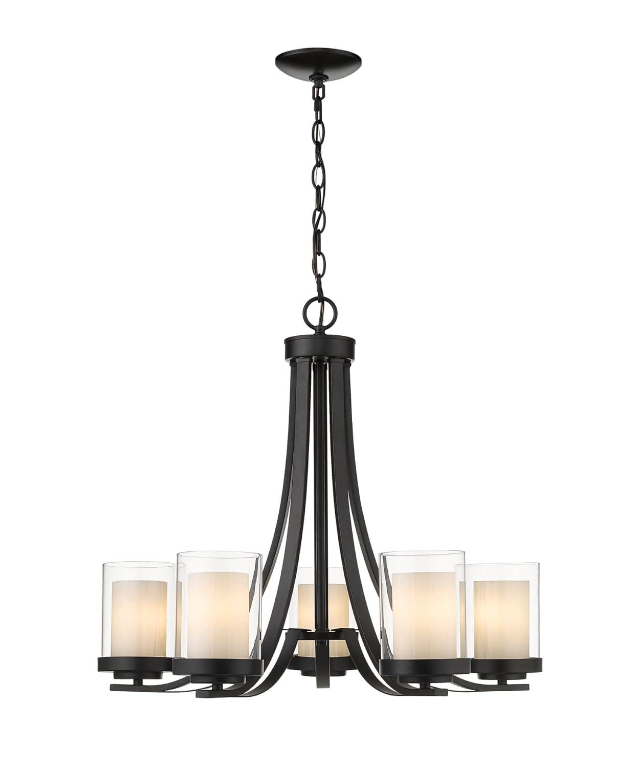 Z-Lite Willow 5 - Light Chandelier in  Olde Bronze