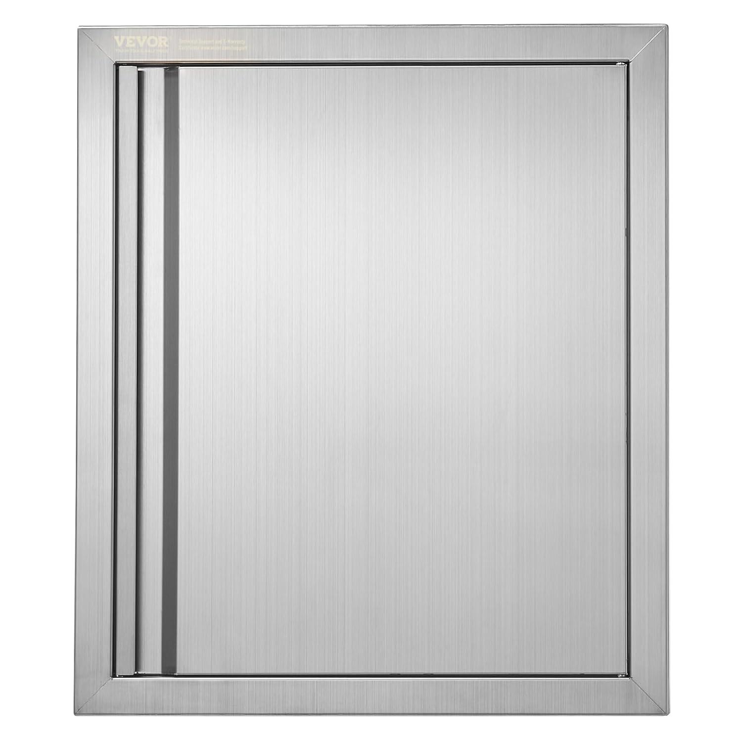 VEVOR BBQ Access Door 18-in W x 21-in H x 2-in D Built-In Grill Cabinet Single door