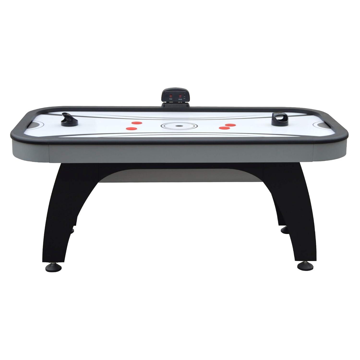 Hathaway Games Silverstreak 72.5" 2 -Player Air Hockey Table with Digital Scoreboard