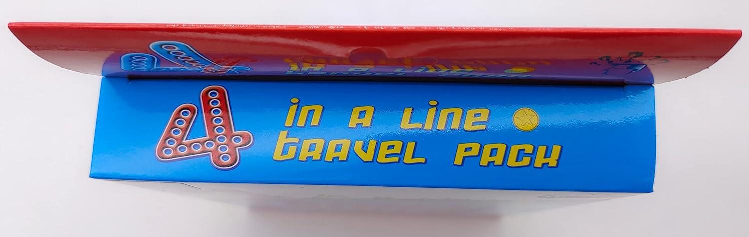 FNNMNNR Four in a Row Line Up 4 Gaming Fun Set  Travel Portable Convenient Size  Classic Fun Educational Family Games