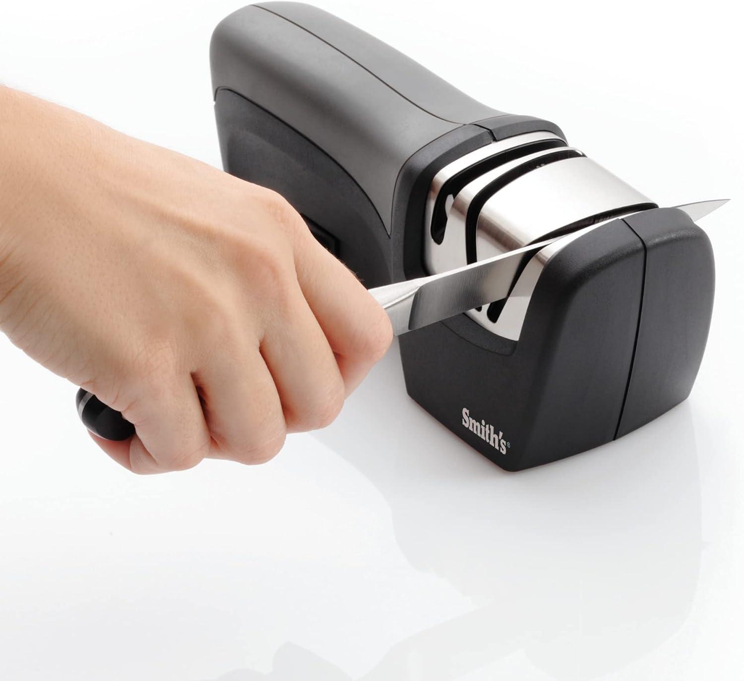 SMITH'S SELECT 50029 COMPACT ELECTRIC KNIFE SHARPENER BLACK