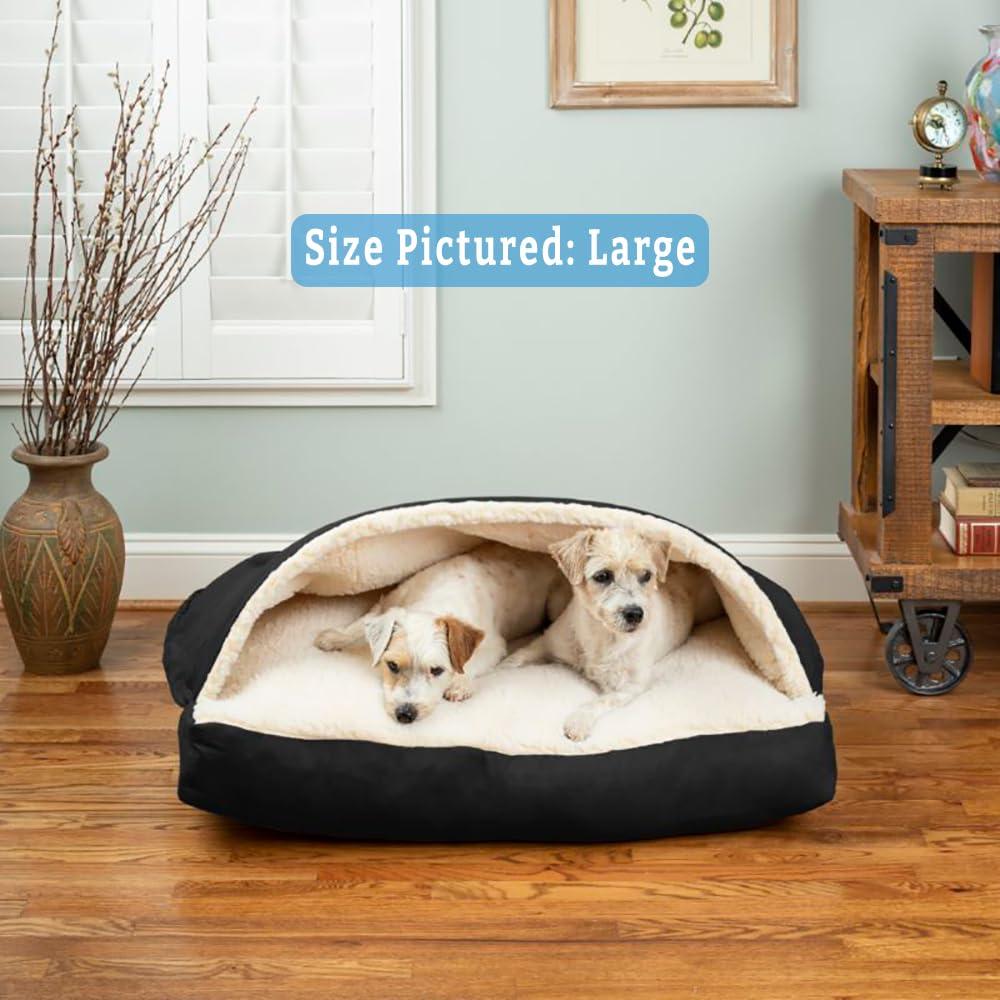 Snoozer Pet Products Snoozer Indoor/Outdoor Solarium Rectangle Cozy Cave Dog Bed - Wag Collection