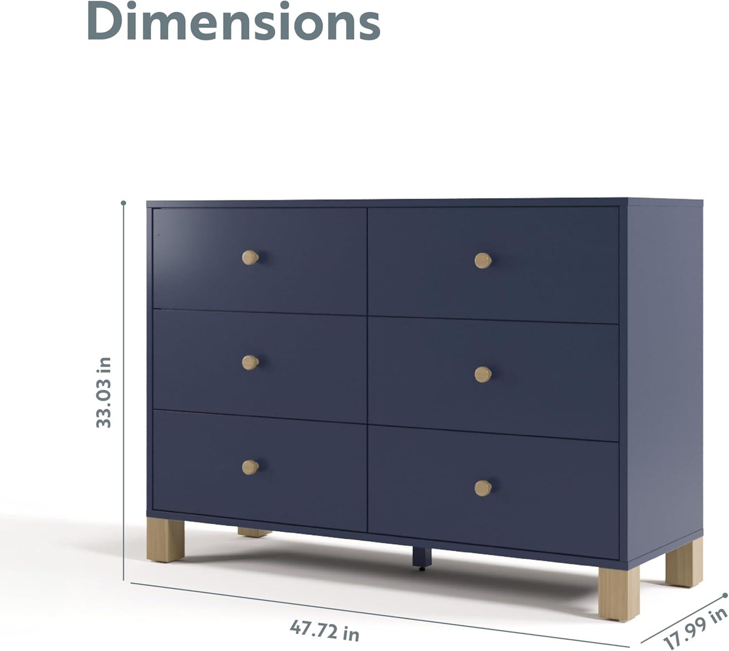 California 6 Drawer Dresser