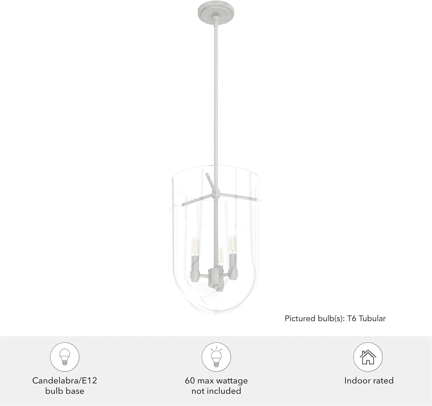 Sacha 3 - Light Urn Pendant