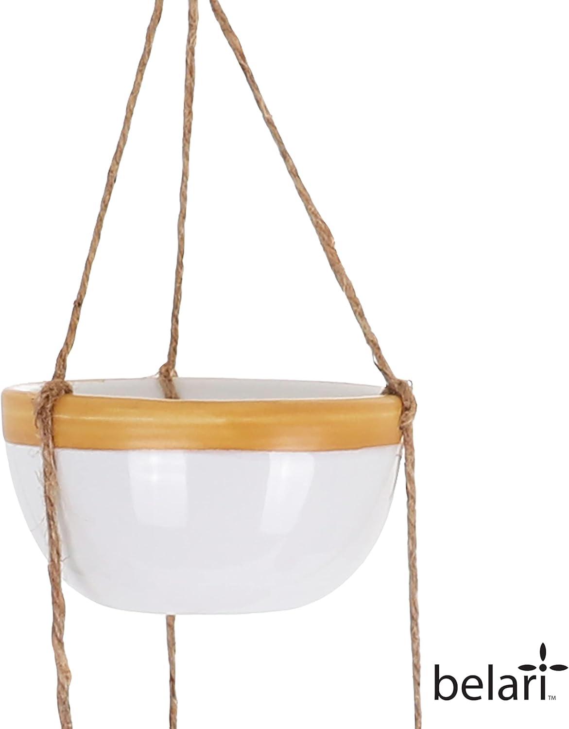 Belari Ceramic Hanging Planter